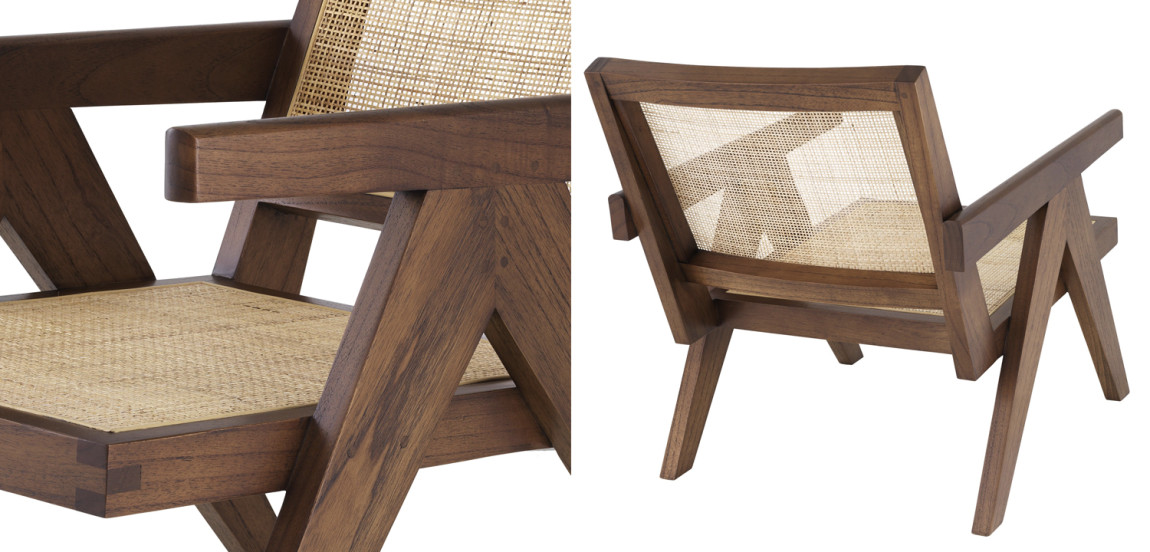 Кресло Eichholtz Chair Aristide brown