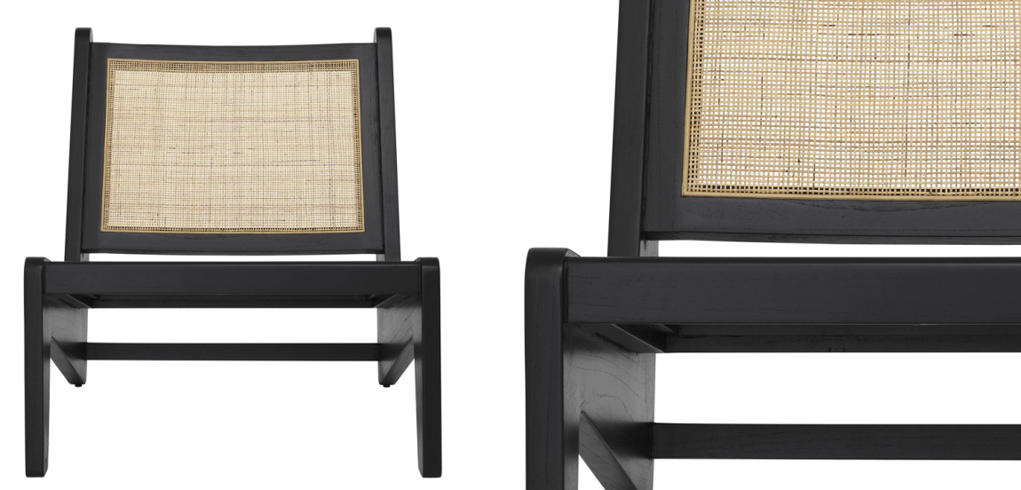 Кресло Eichholtz Chair Aubin black