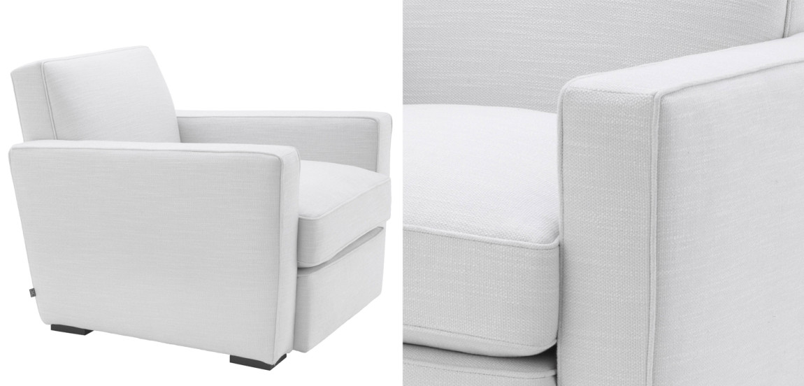 Кресло Eichholtz Chair Edmond white
