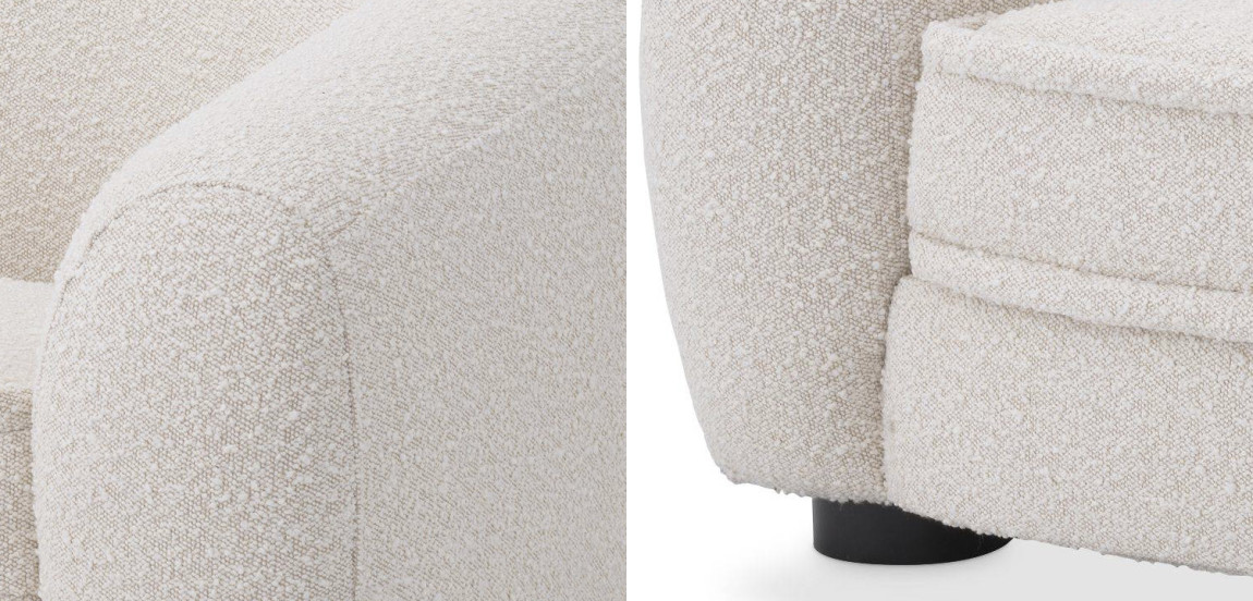 Кресло Eichholtz Chair Freud Boucle cream