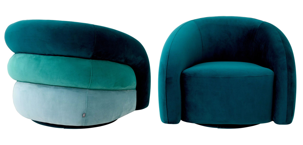 Кресло Eichholtz Chair Novelle Sea Green