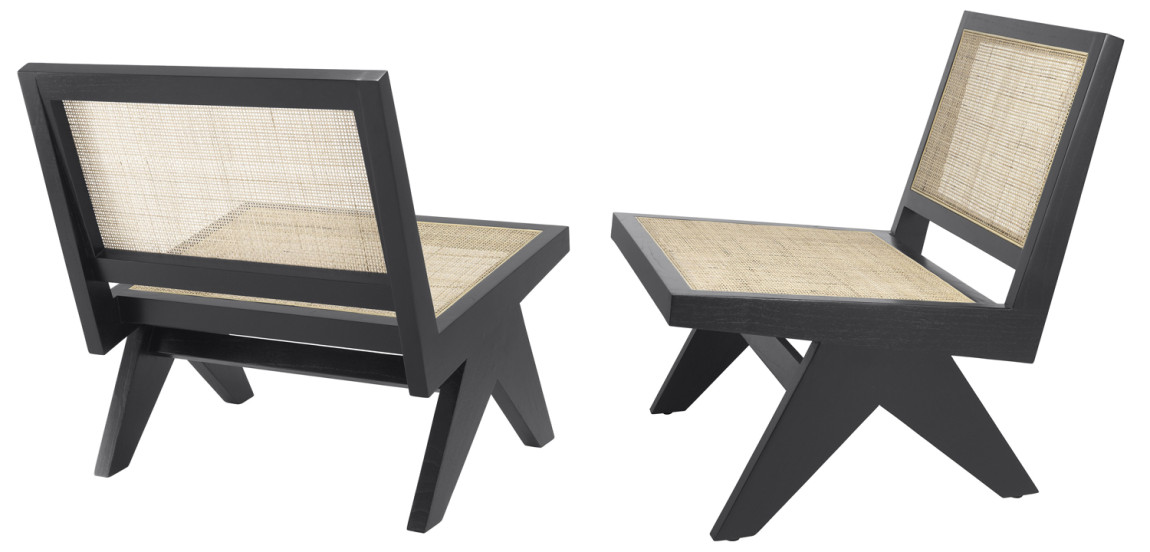 Кресло Eichholtz Chair Romee black