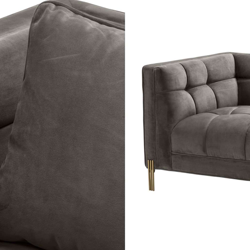 Кресло Eichholtz Chair Sienna grey