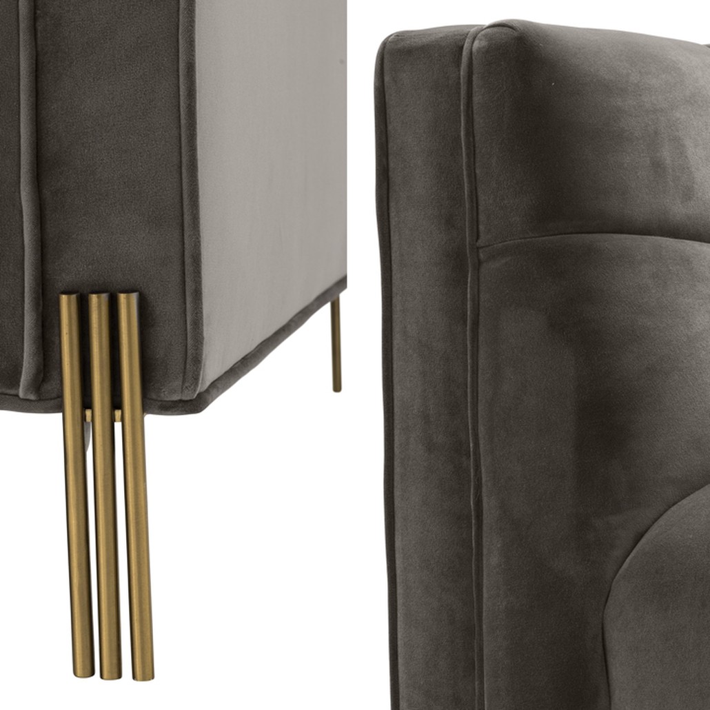 Кресло Eichholtz Chair Sienna grey