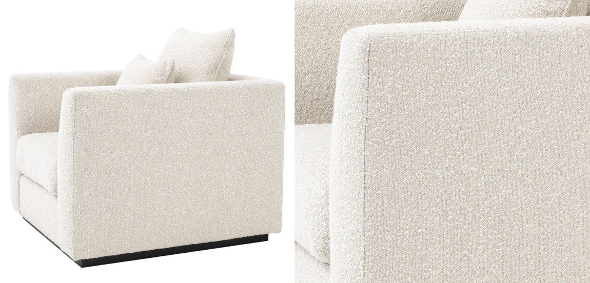 Кресло Eichholtz Chair Taylor Boucle cream