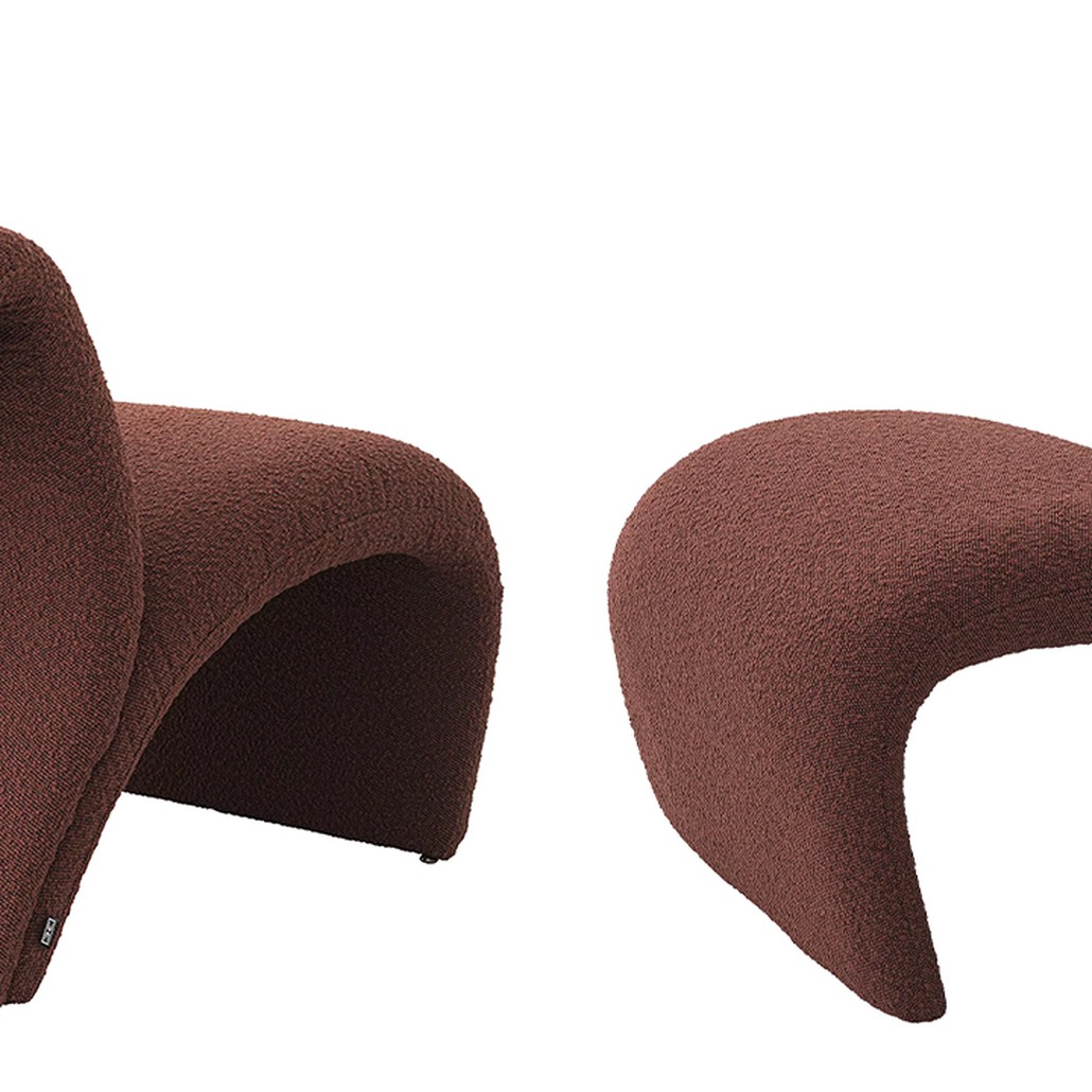 Кресло Eichholtz Chair Vignola Boucle Rouge
