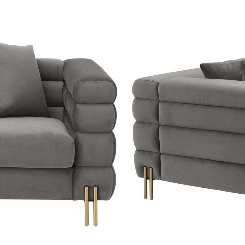 Кресло Eichholtz Chair York grey