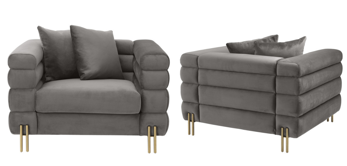 Кресло Eichholtz Chair York grey