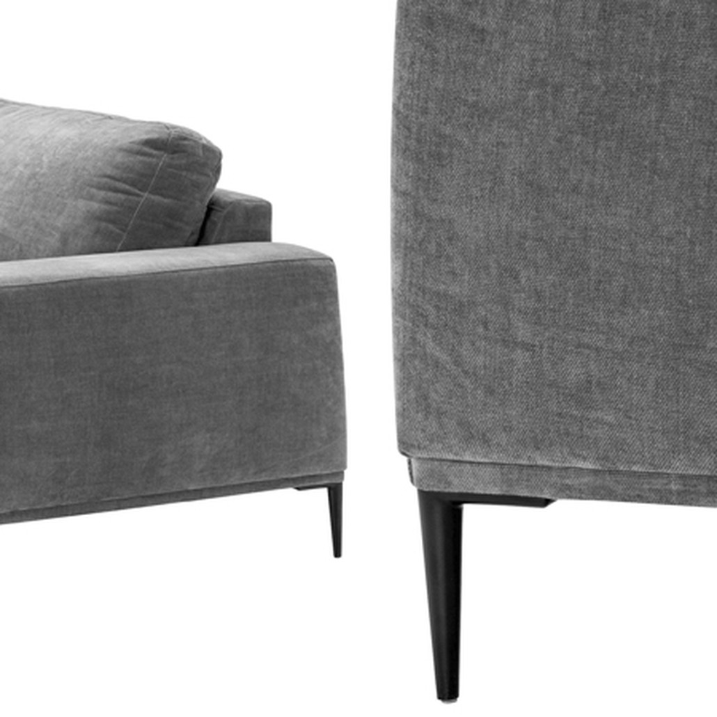 Кресло Eichholtz Loveseat Montado grey