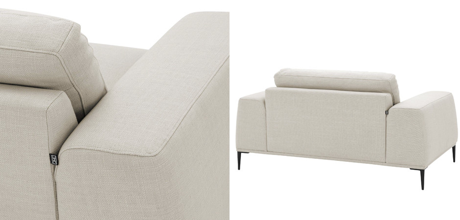Кресло Eichholtz Loveseat Montado natural