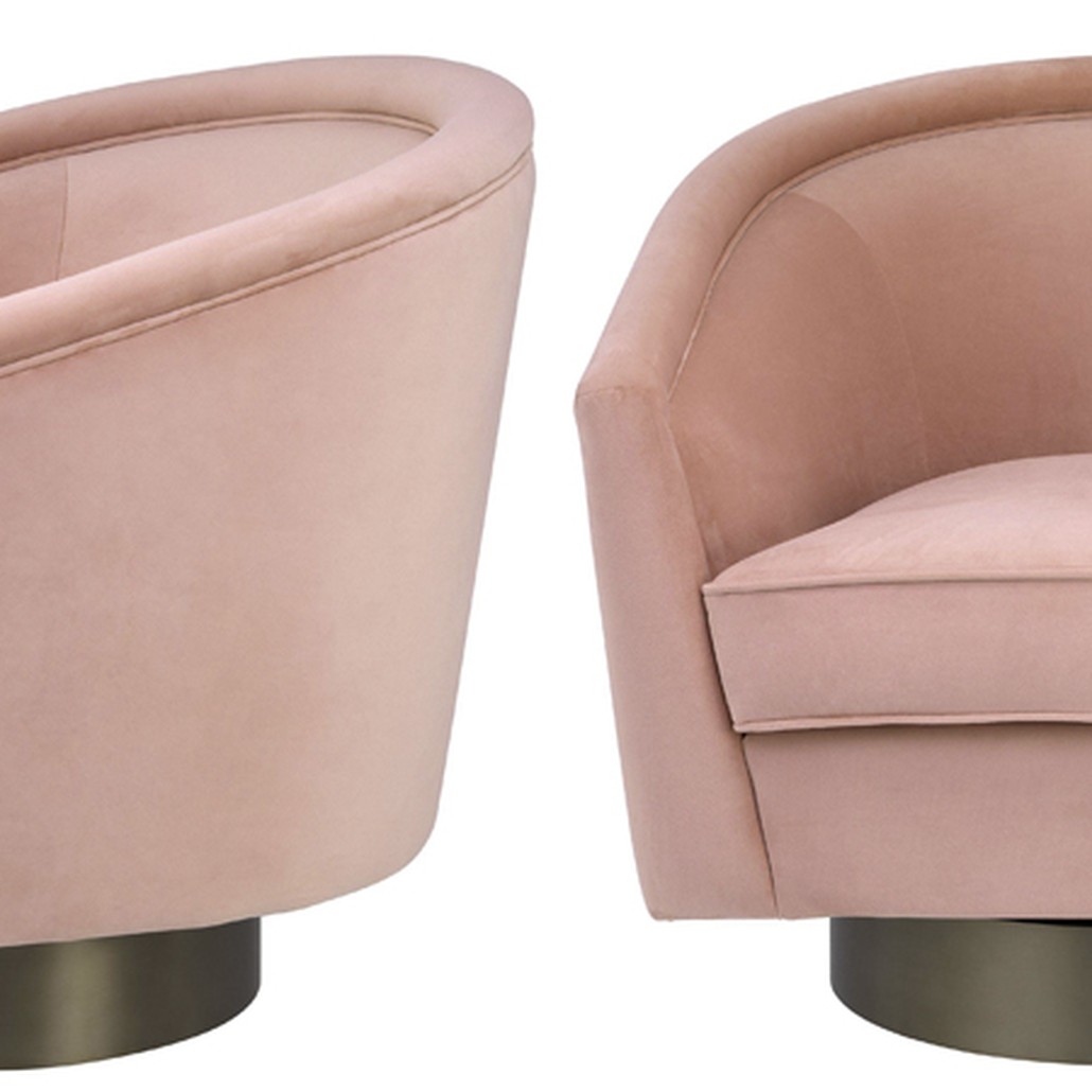 Кресло Eichholtz Swivel Chair Catene nude