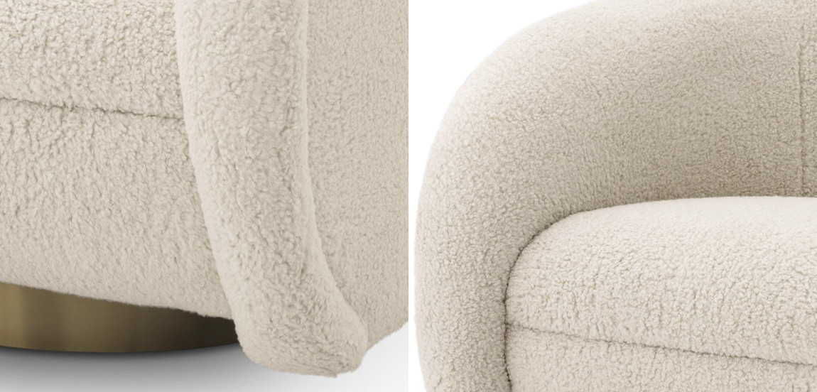Кресло Eichholtz Swivel Chair Cristo