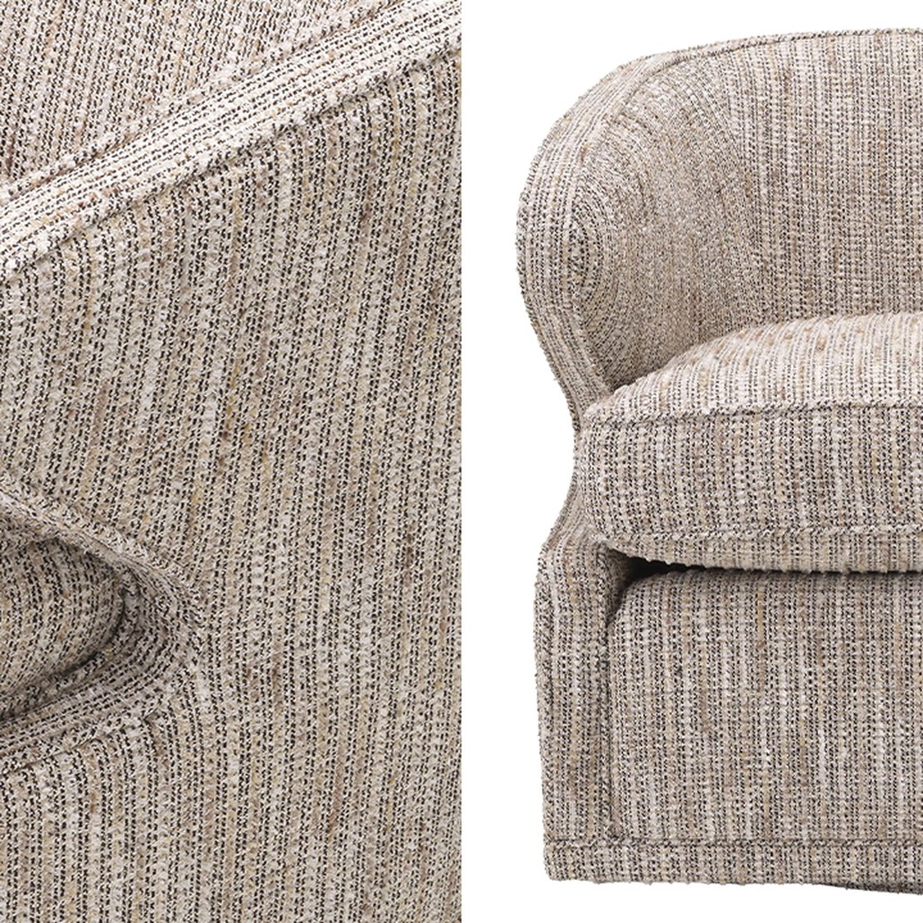 Кресло Eichholtz Swivel Chair Dorset Бежевый