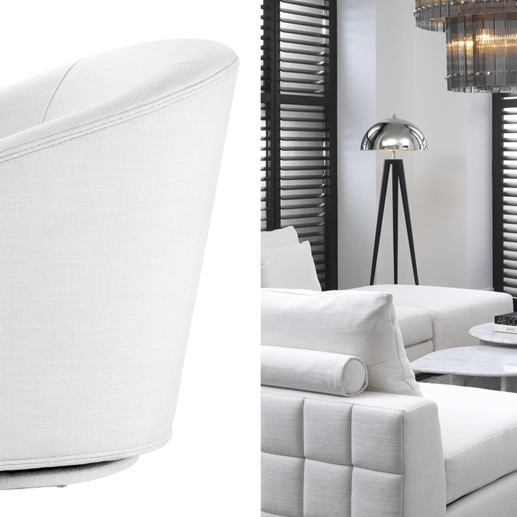 Кресло Eichholtz Swivel Chair Gustav