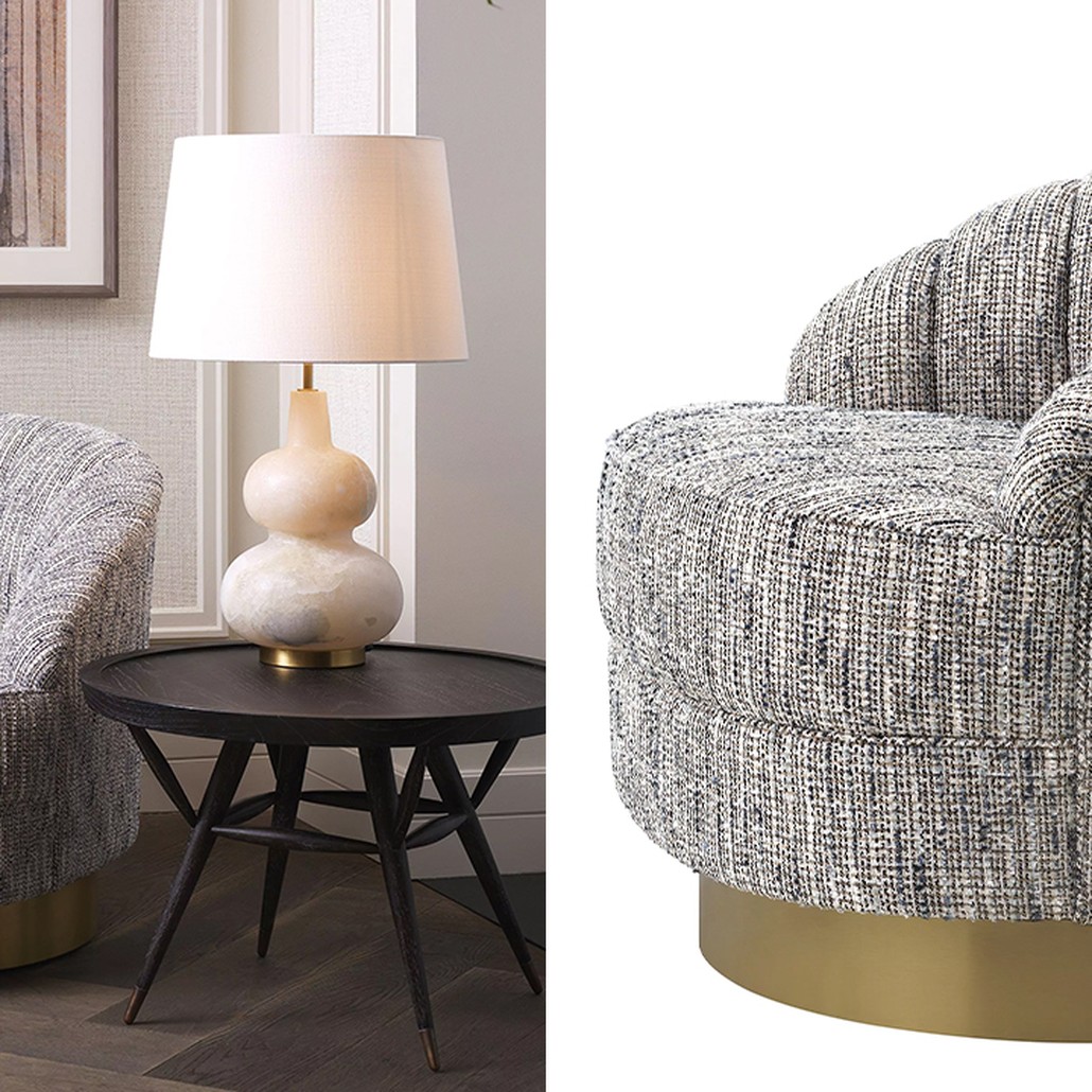 Кресло Eichholtz Swivel Chair Hadley