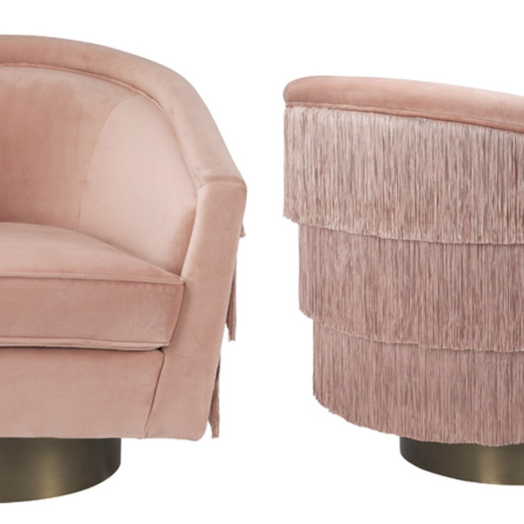 Кресло Eichholtz Swivel Chair Le Vante Savona nude