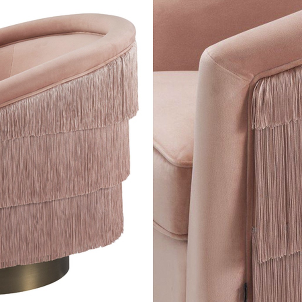 Кресло Eichholtz Swivel Chair Le Vante Savona nude