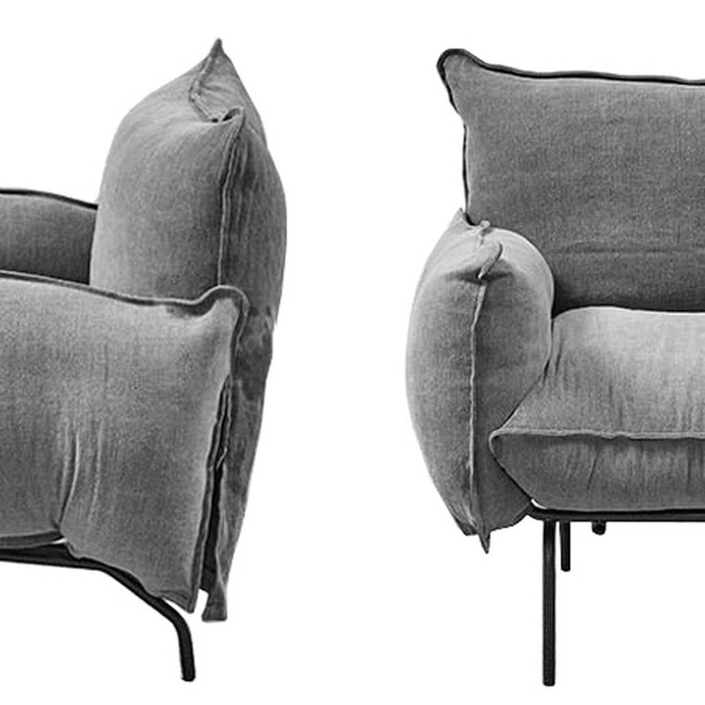 Кресло Elsa Armchair Gray