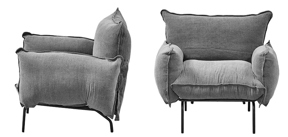 Кресло Elsa Armchair Gray