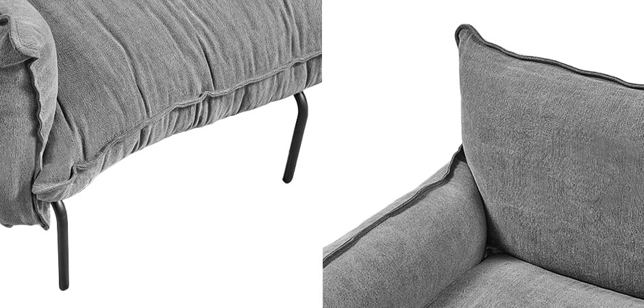 Кресло Elsa Armchair Gray