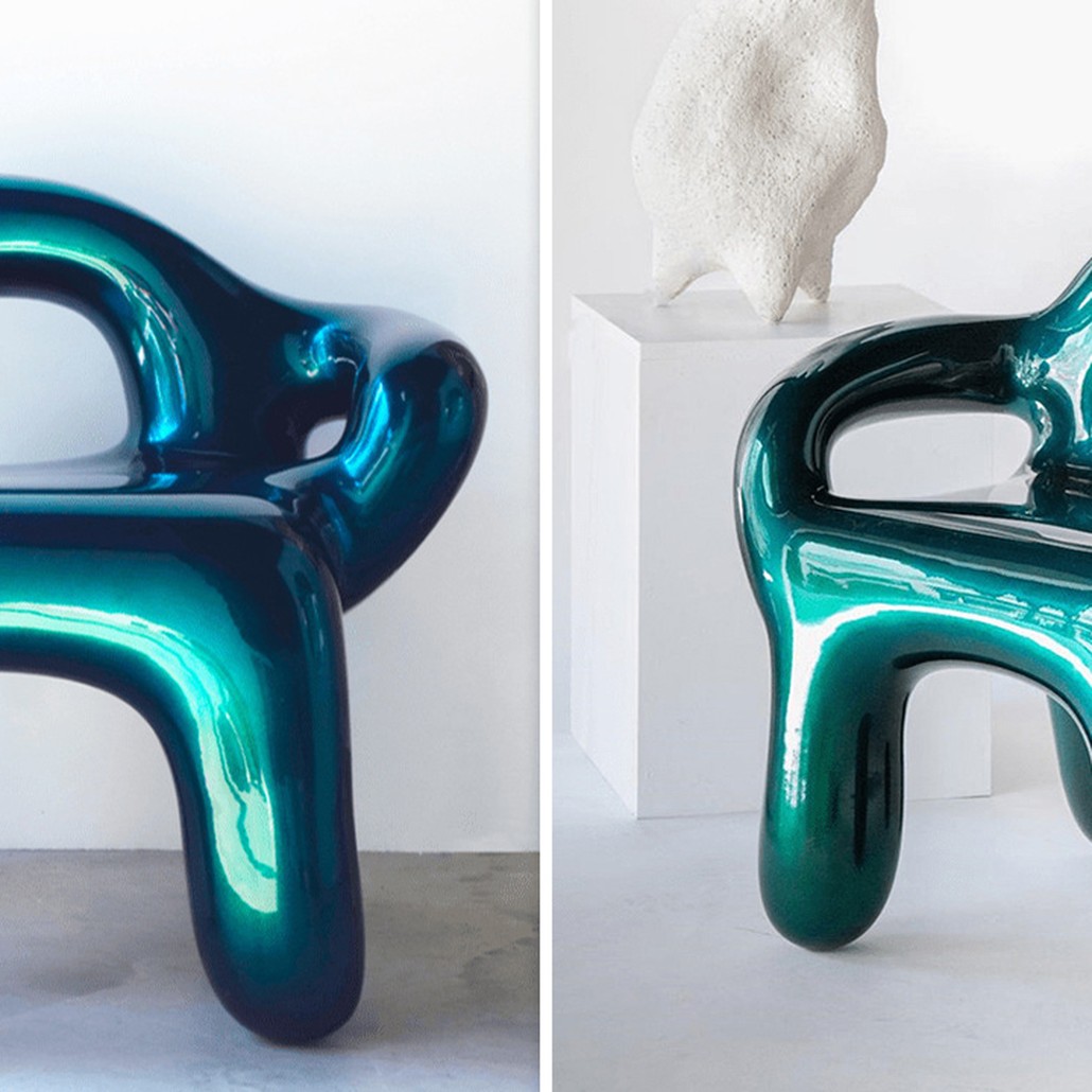 Кресло Emerald Metallica Shine Armchair