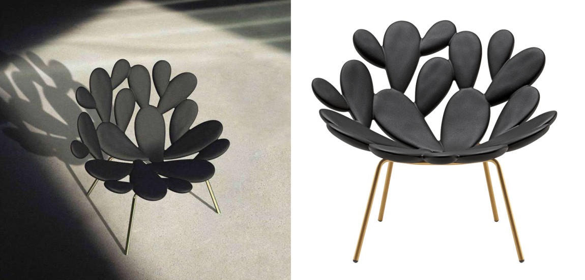 Кресло Filicudi Armchair Черный