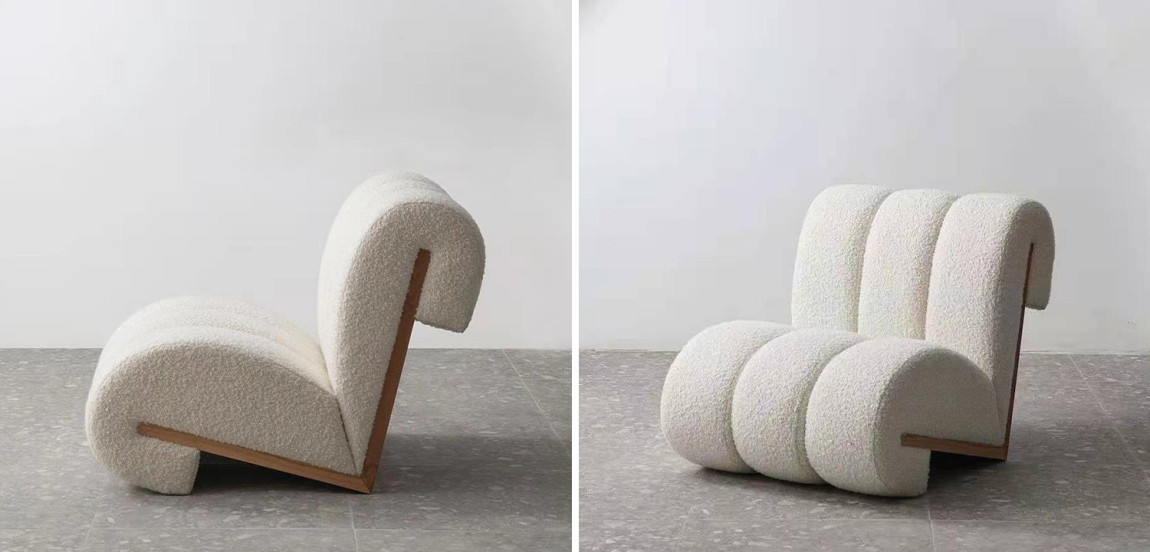 Кресло Frazier Boucle Armchair