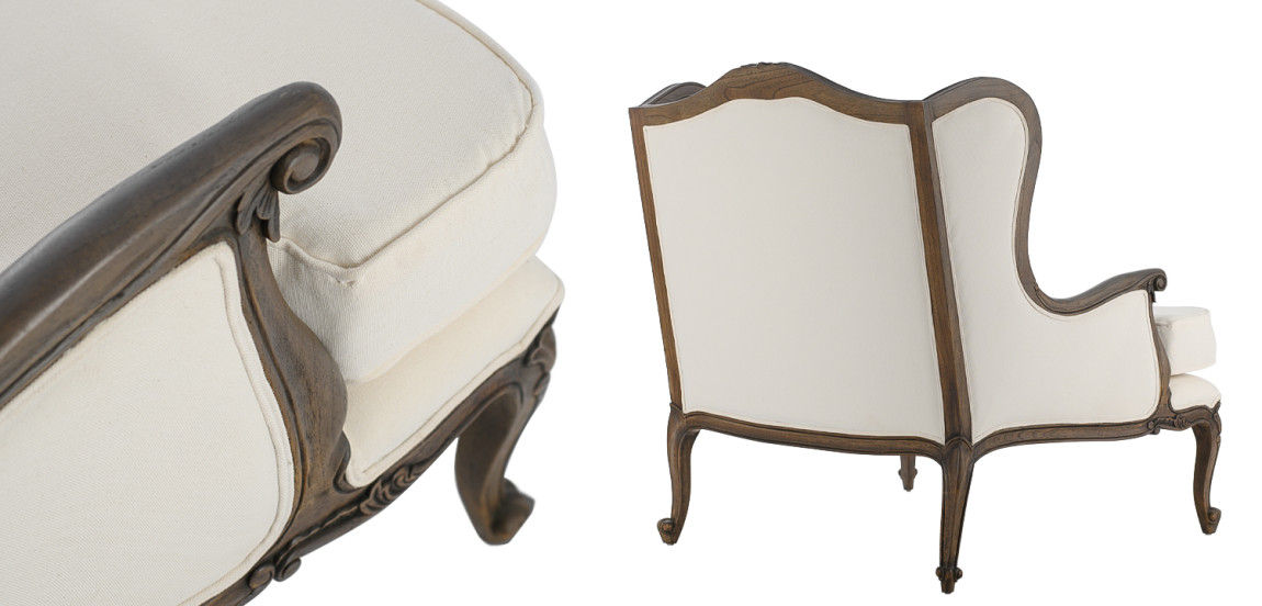 Кресло French Provence Armchair Fabrice