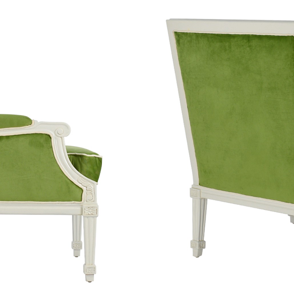 Кресло French Provence Armchair Ferrand green