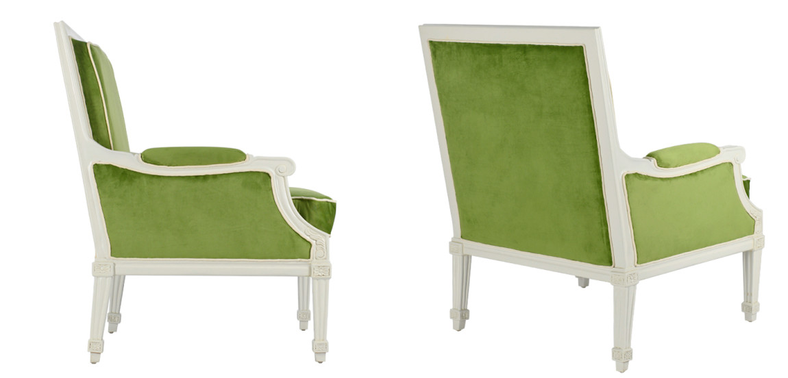 Кресло French Provence Armchair Ferrand green