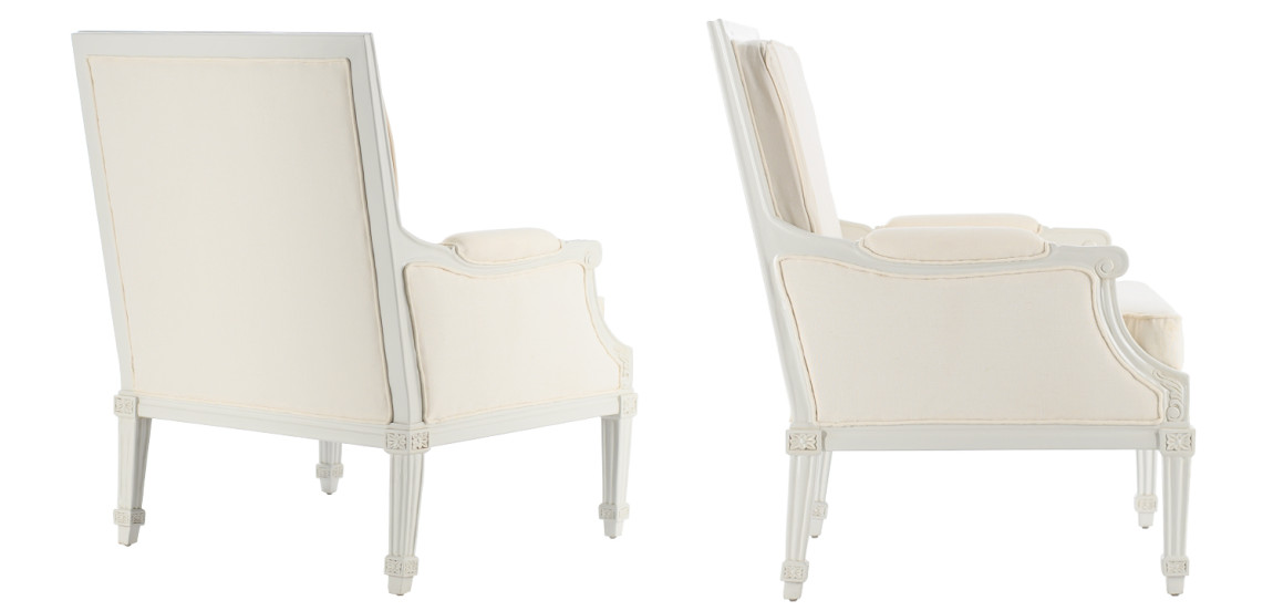 Кресло French Provence Armchair Ferrand ivory