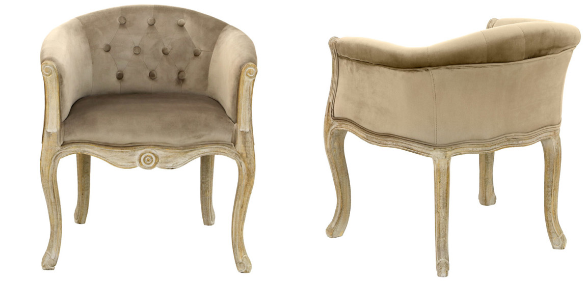 Кресло French Provence Armchair Roderic beige