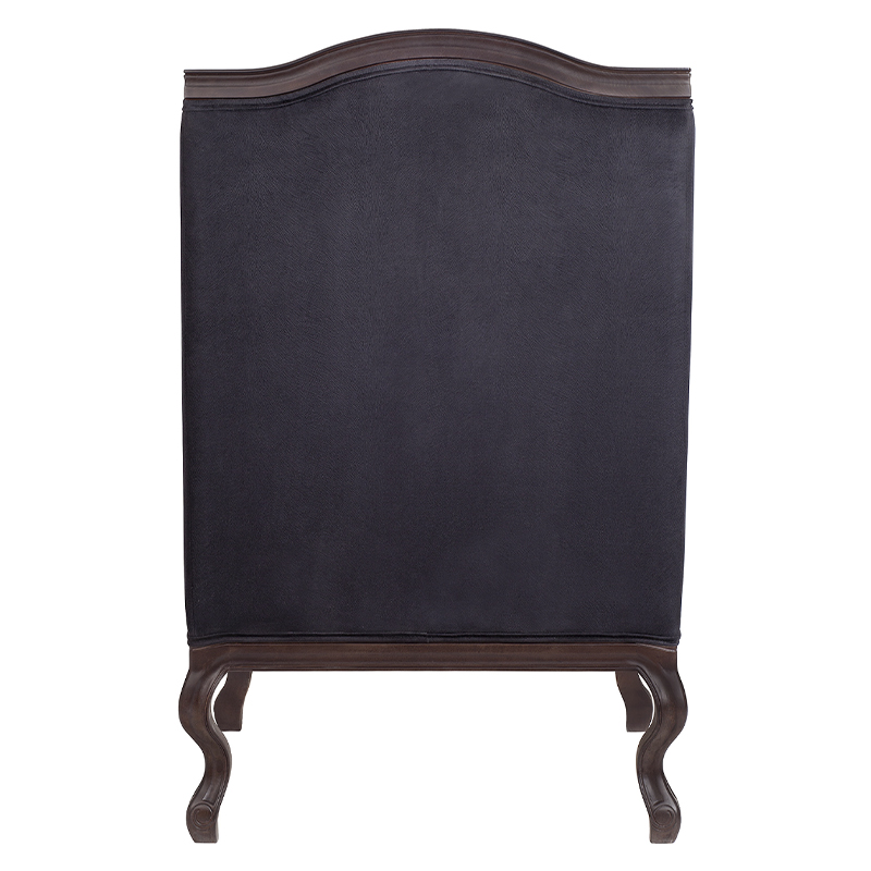 Кресло George Grand Armchair black velour