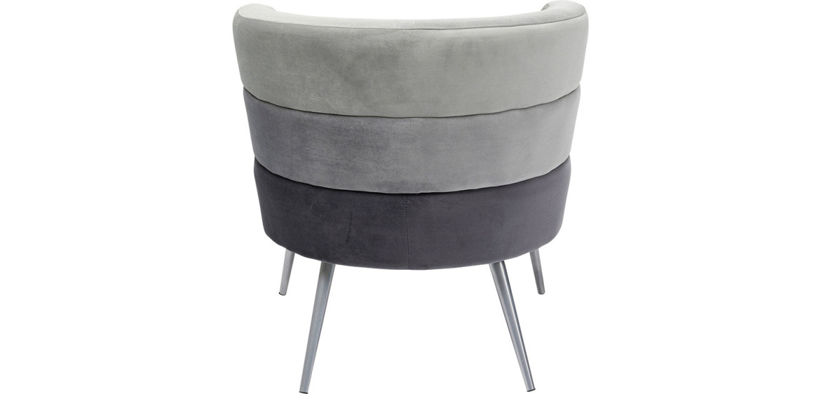 Кресло Gray Velvet Superposition