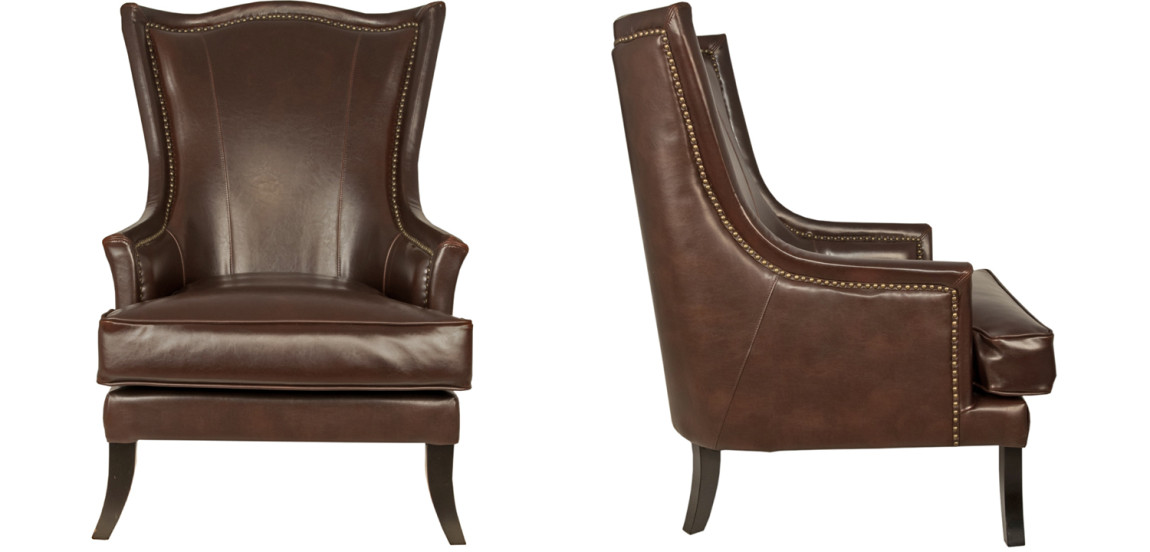 Кресло Gregoir Armchair натуральная кожа