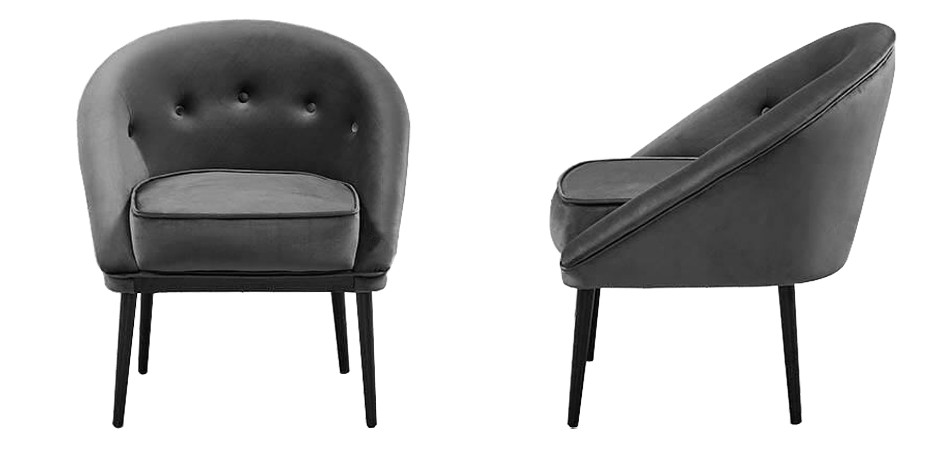 Кресло Gwyn Chair Gray
