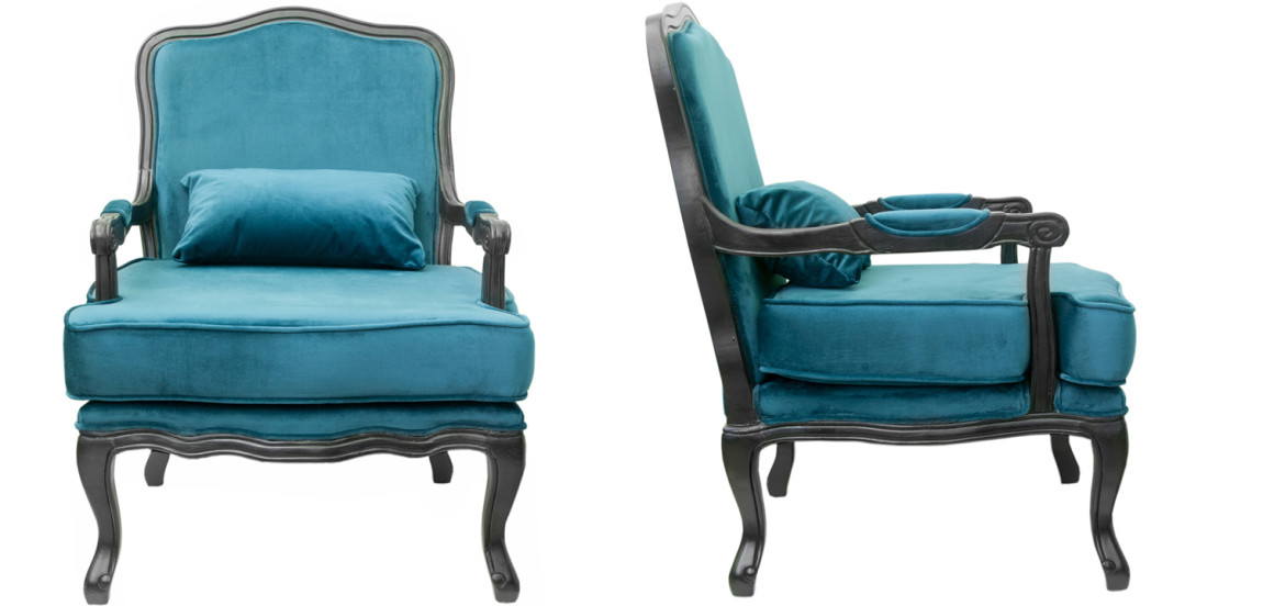 Кресло Harold Chair blue