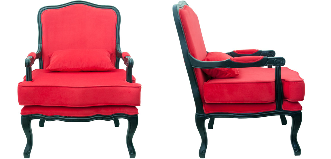 Кресло Harold Chair red