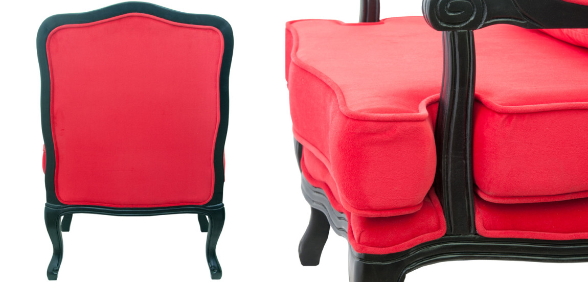 Кресло Harold Chair red