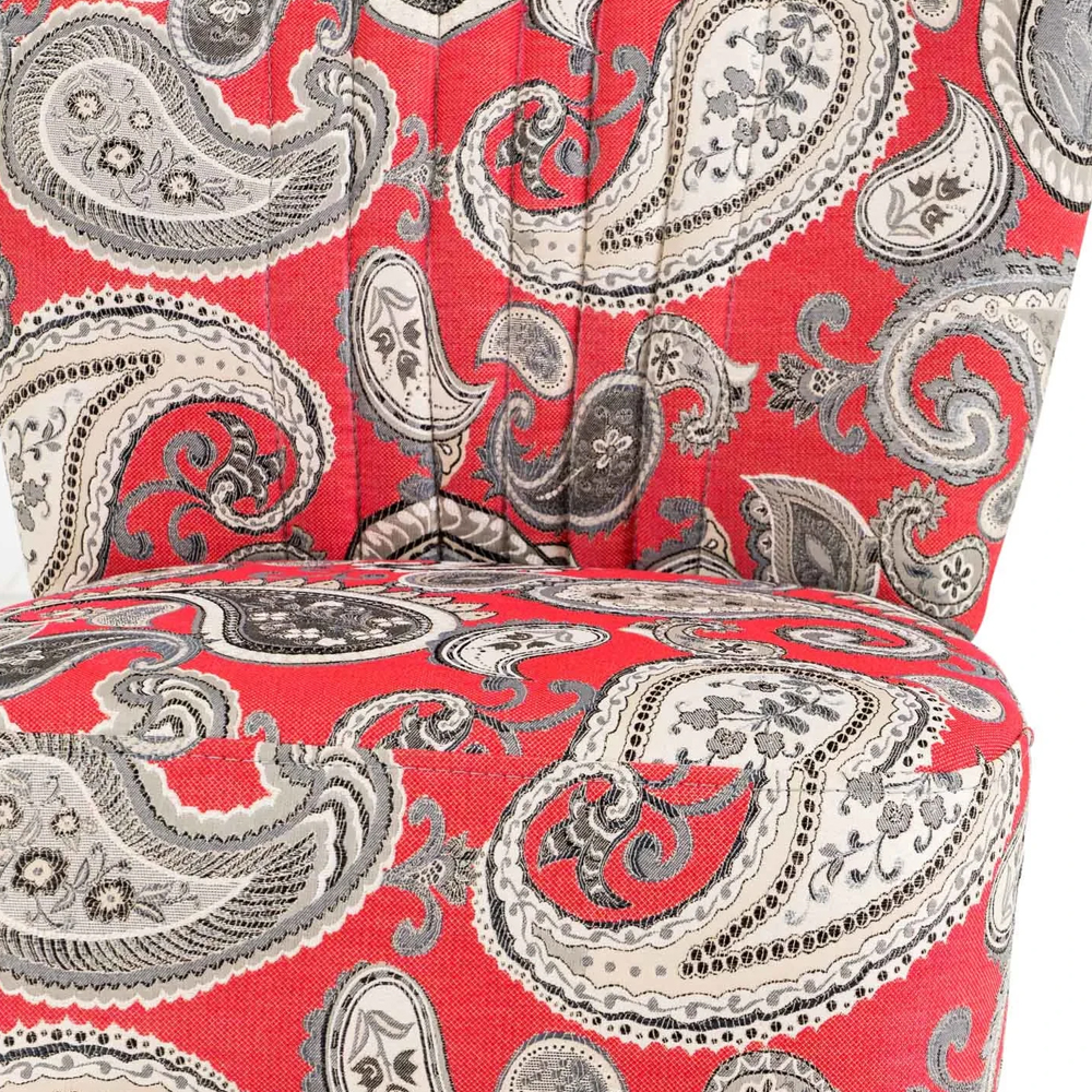 Кресло Harper Paisley Armchair Red