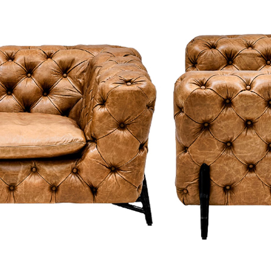 Кресло Hendrica Capitone Chair