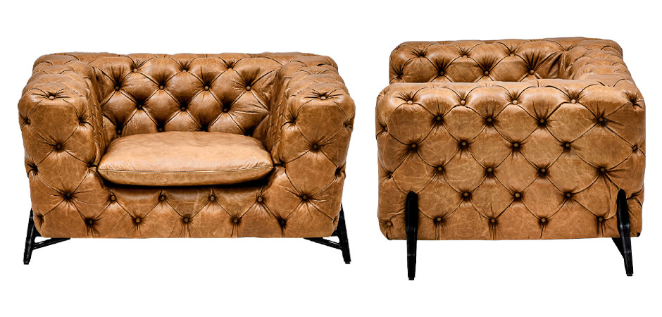 Кресло Hendrica Capitone Chair