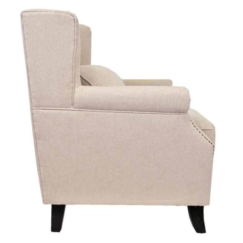 Кресло Henry Armchair beige flax