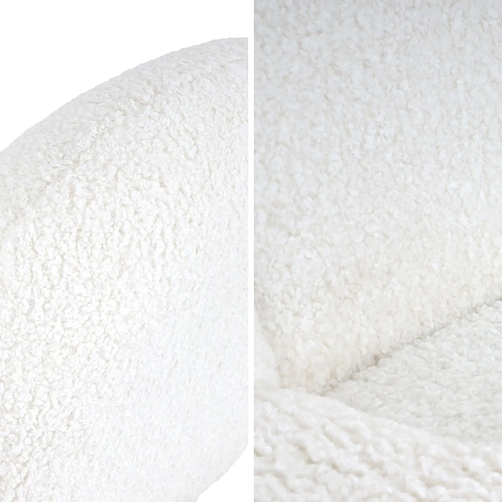 Кресло Herbie White Armchair