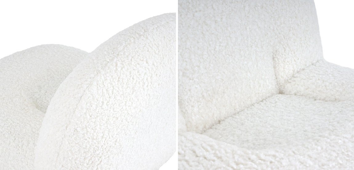 Кресло Herbie White Armchair