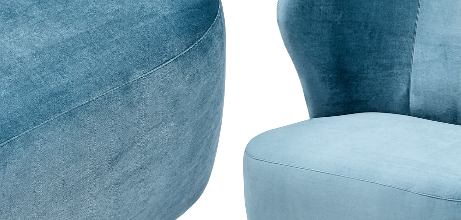 Кресло Hortense Chair Blue