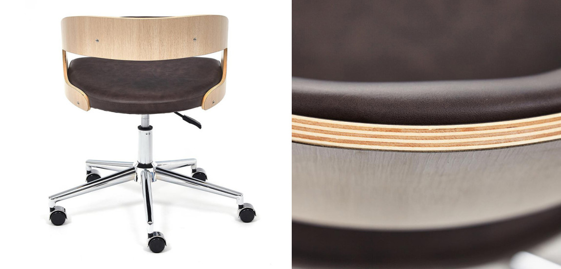 Кресло Humeur de Travail cuir marron