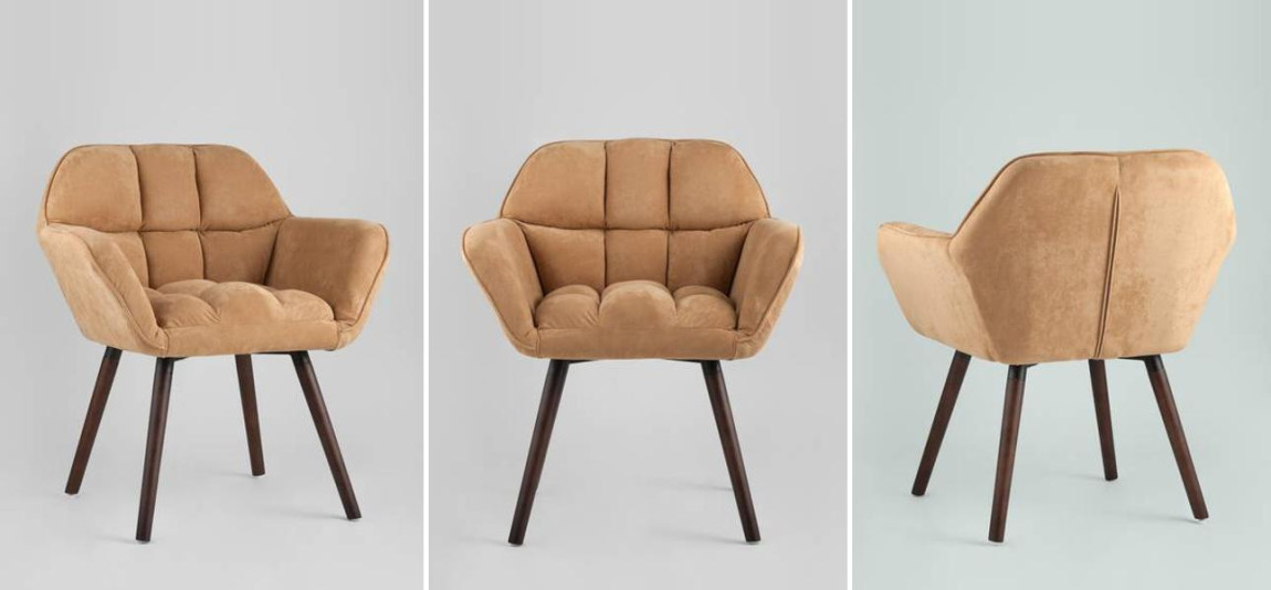 Кресло Ilaria цвет бежевый