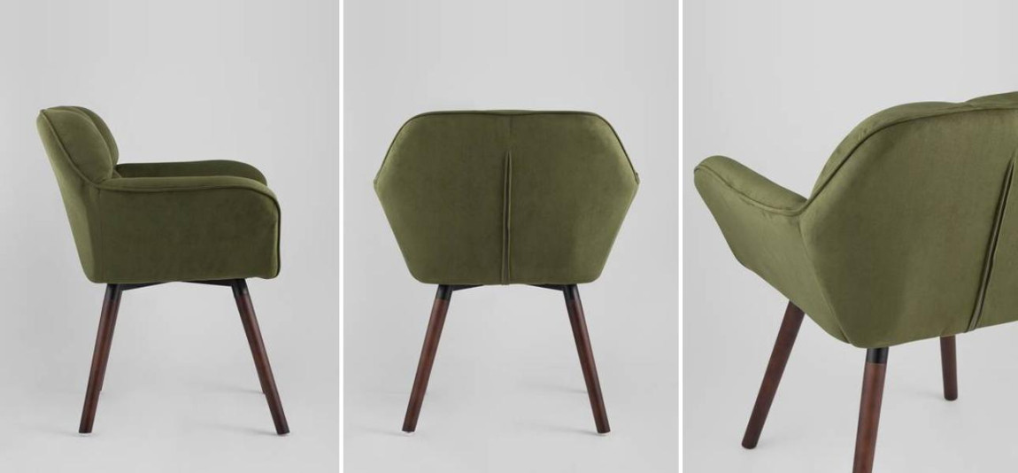 Кресло Ilaria цвет зеленый