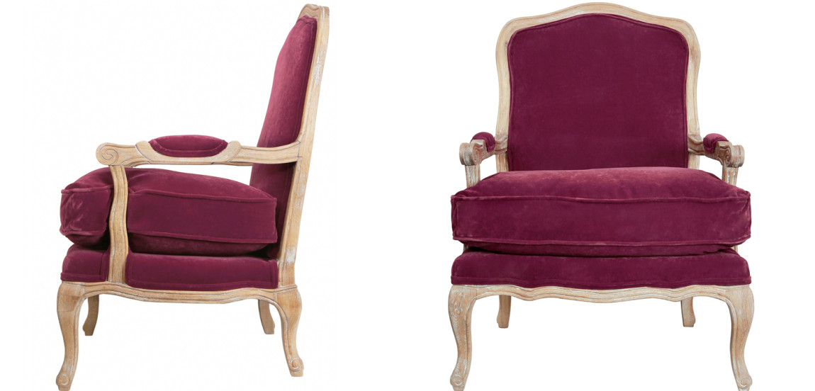 Кресло Joseph Chair violet